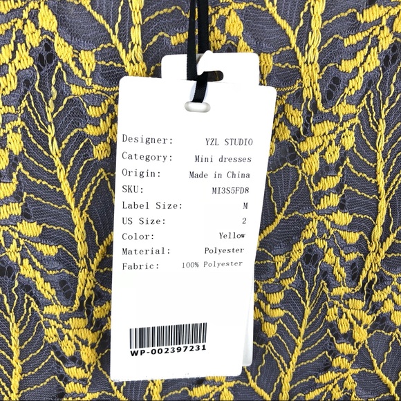 Stylewe floral lace short sleeve pockets mini dres - Picture 8 of 8